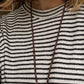 90's Chord Charm Necklace | Turquoise