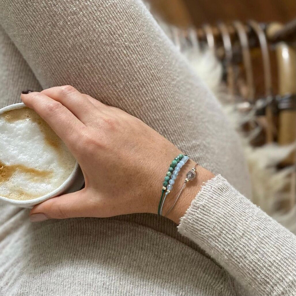 Crystal Bracelet | Rose Quartz