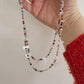 Crystal Word Double Necklace | Customise Your Own