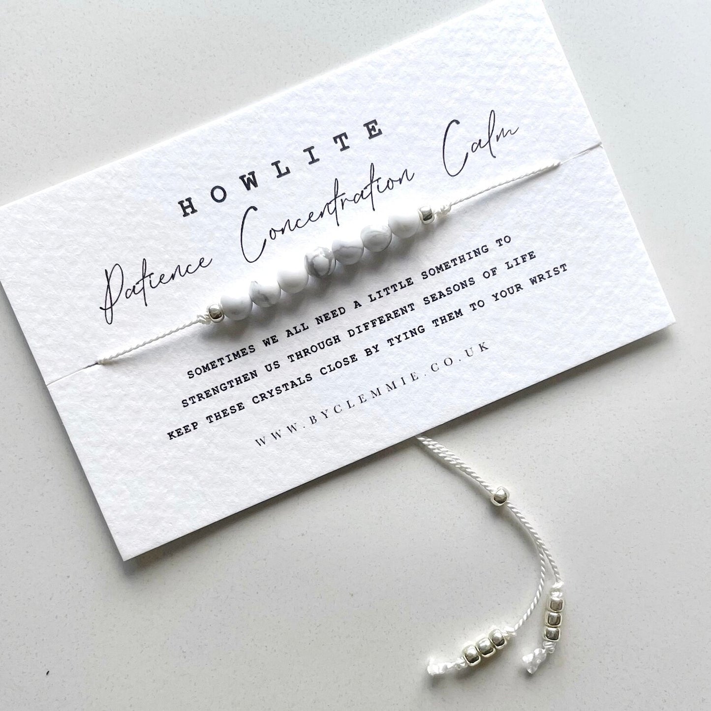 Crystal Bracelet | Howlite